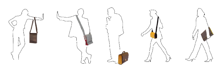 Mehrere Personen mit Tasche 300 15_5